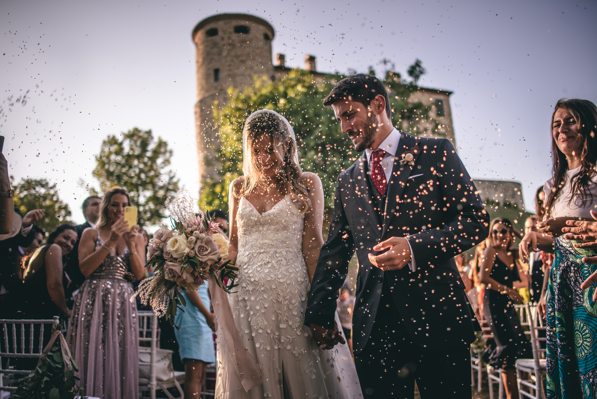 Tuscan Style Wedding