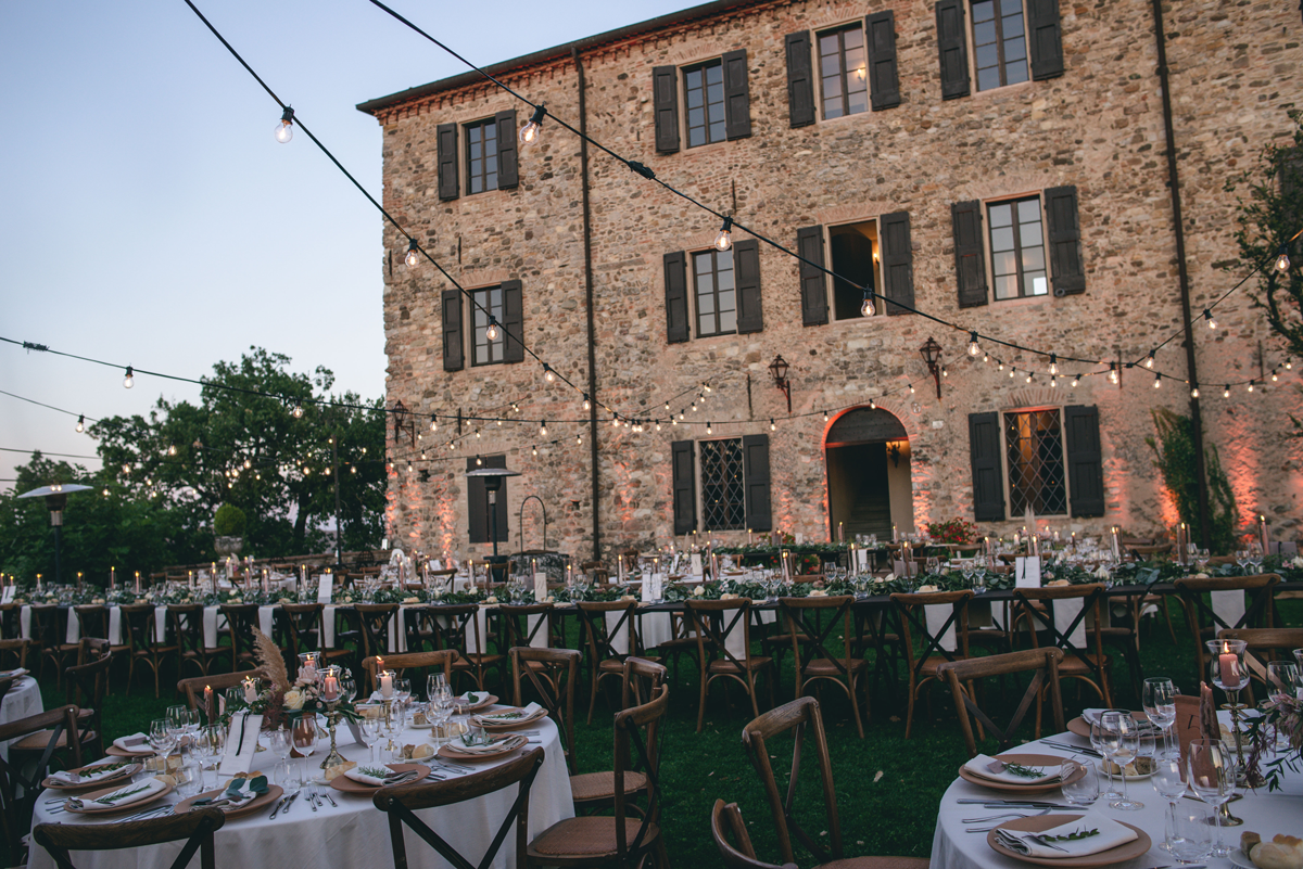 Tuscan Style Wedding